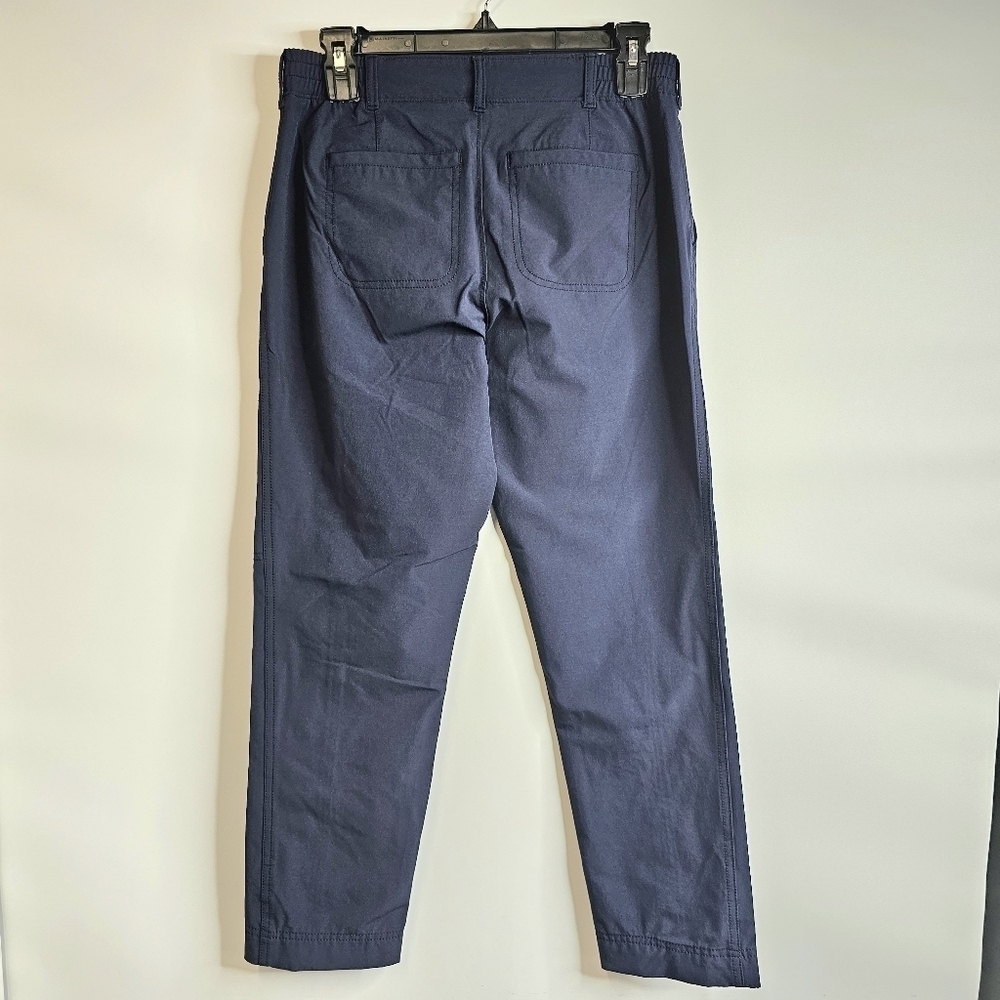 ATHLETA Women's Navy Blue size 2 Chino Trek Pants - Picture 3 of 16